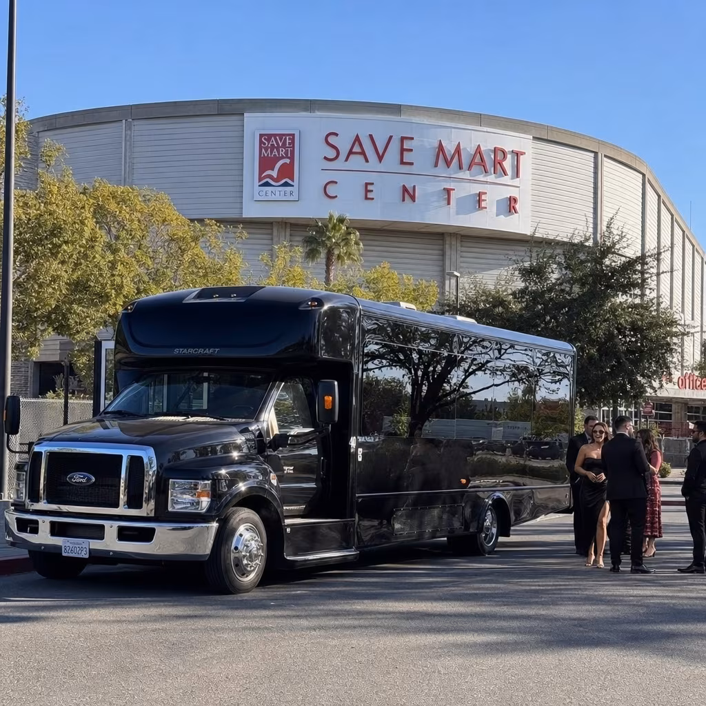 Rent a Bus to Save Mart Center