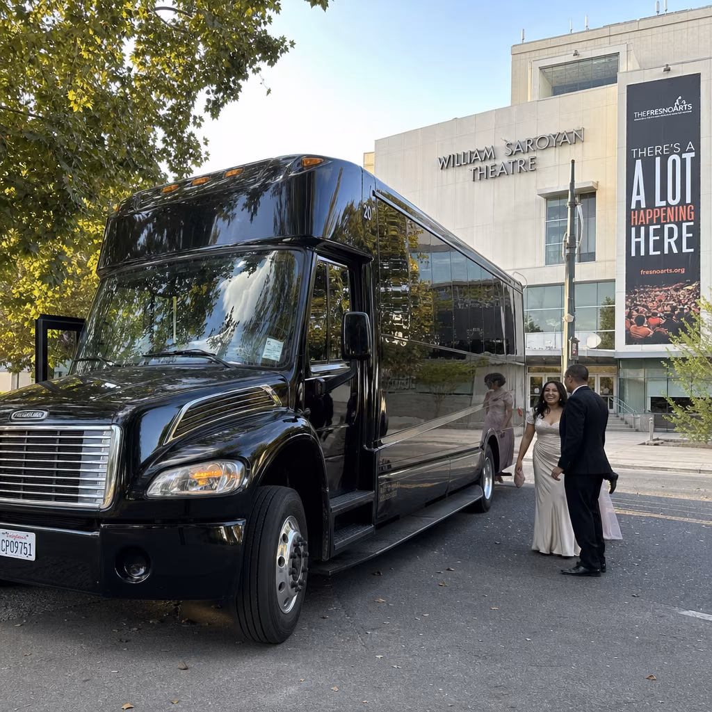 Rent a Bus to William Saroyan Theatre