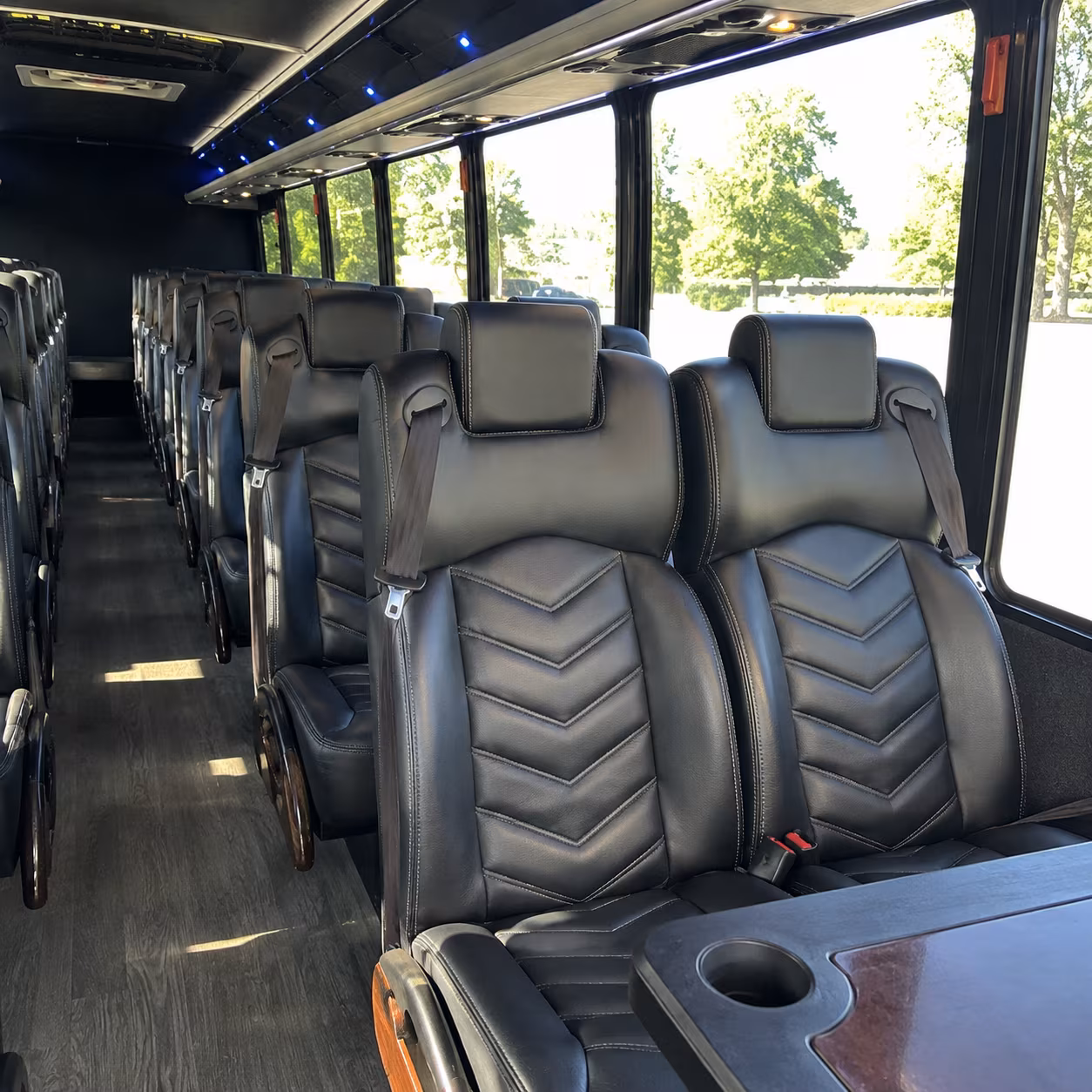 Fresno Airport Shuttle & Transportation party bus exterior
