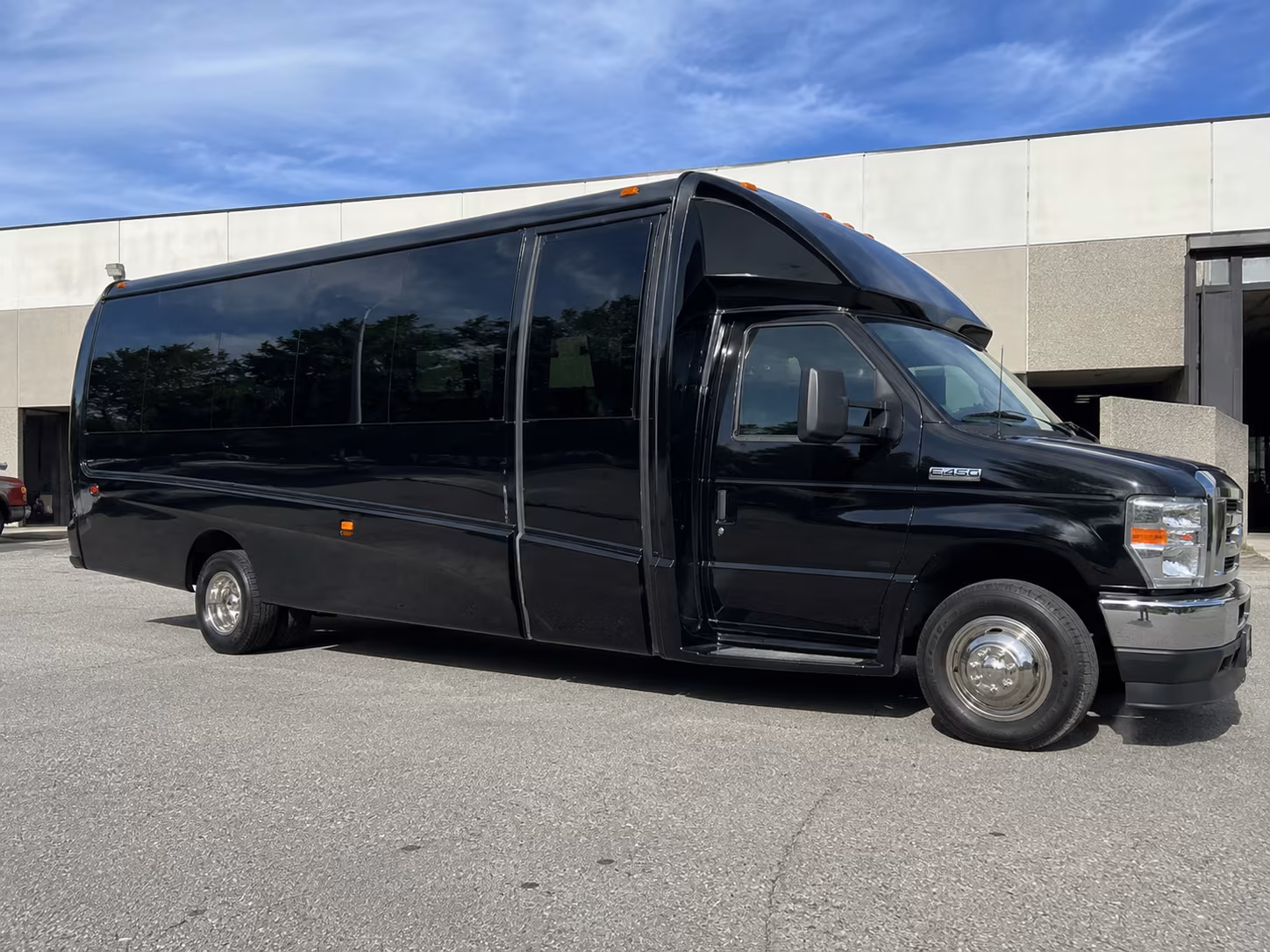 Fresno Airport Shuttle & Transportation party bus interior