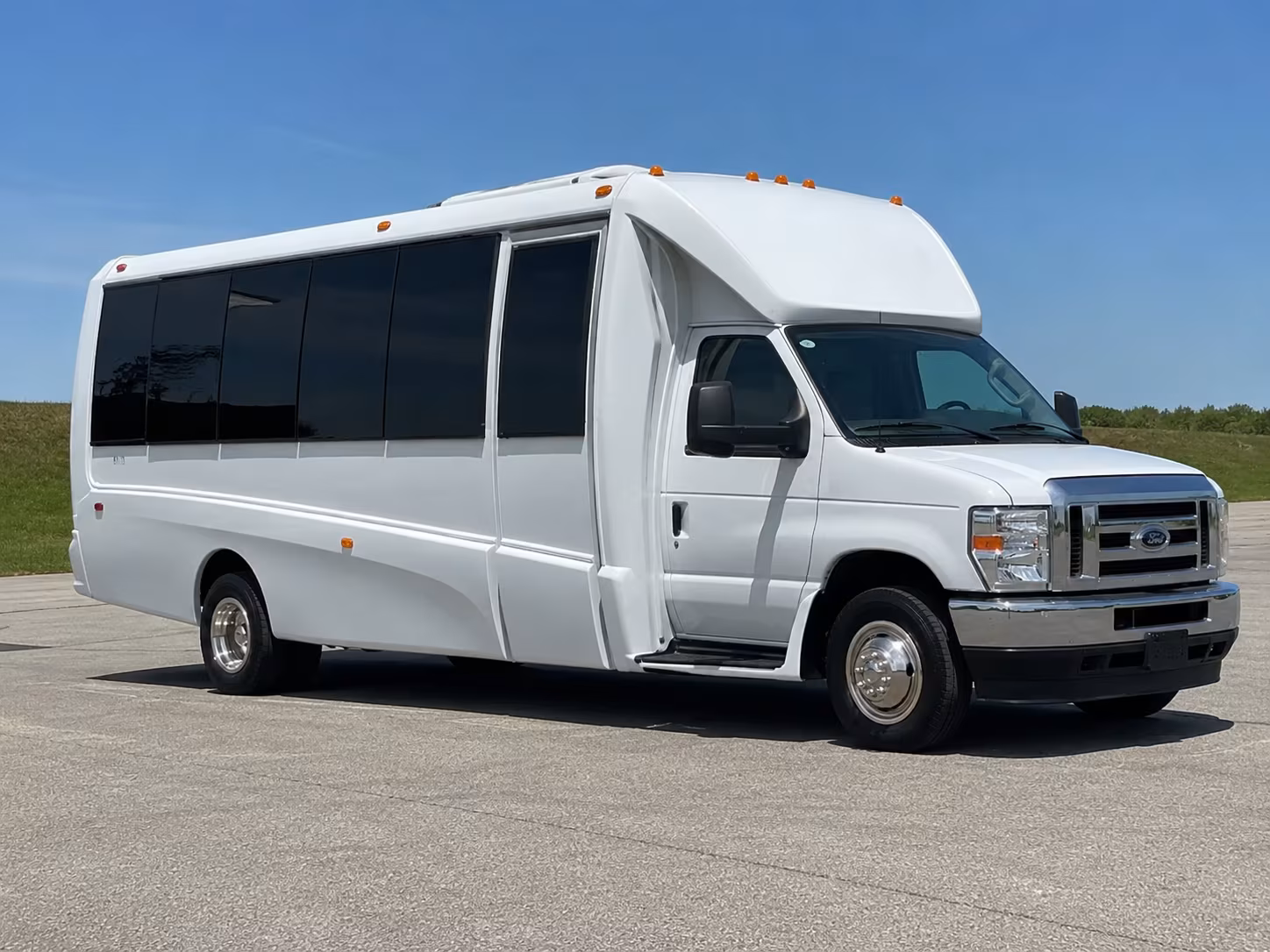 Fresno Bachelor & Bachelorette Transportation party bus exterior