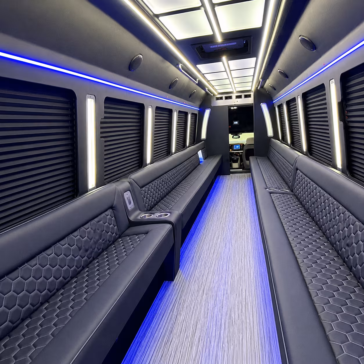 Fresno Bachelor & Bachelorette Transportation party bus exterior