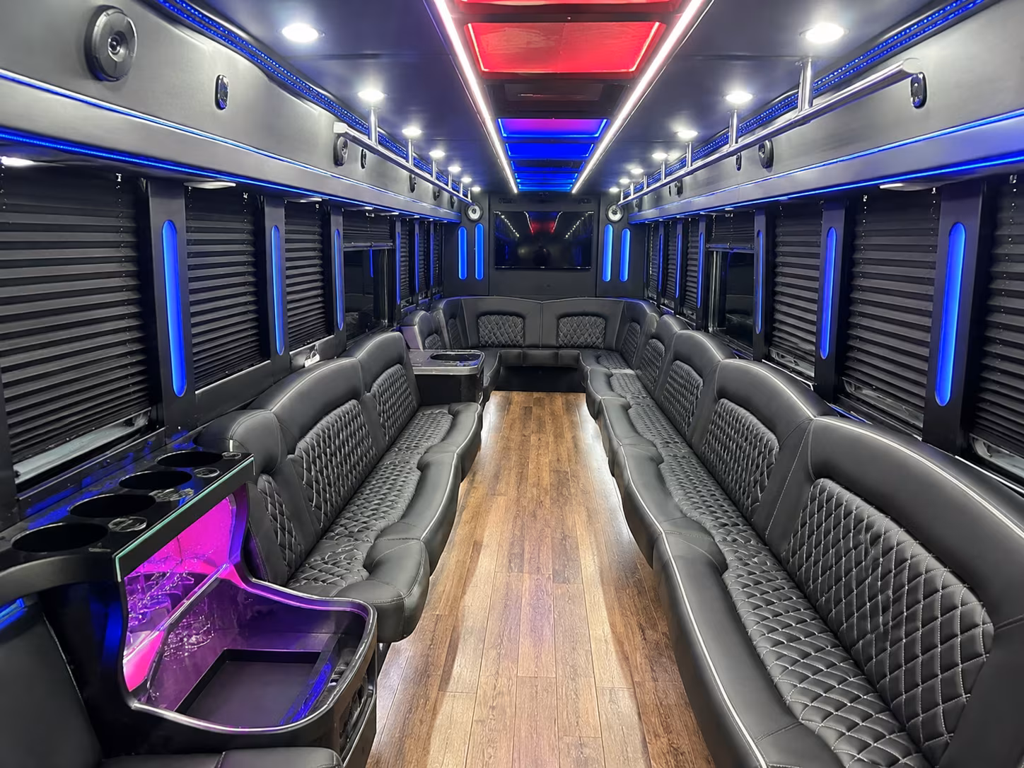 Fresno Concert & Music Festival Transportation party bus exterior
