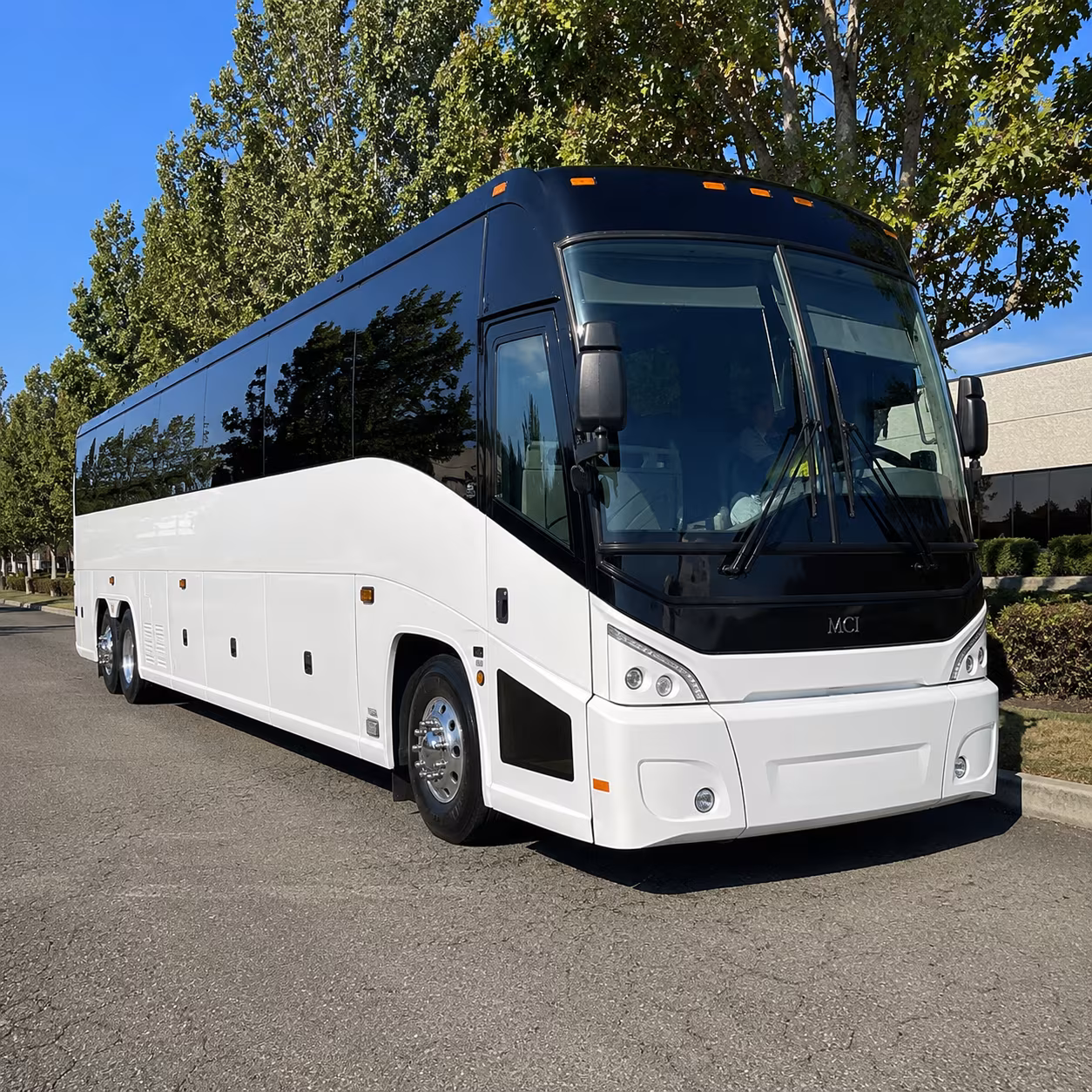 Fresno Corporate Transportation party bus exterior
