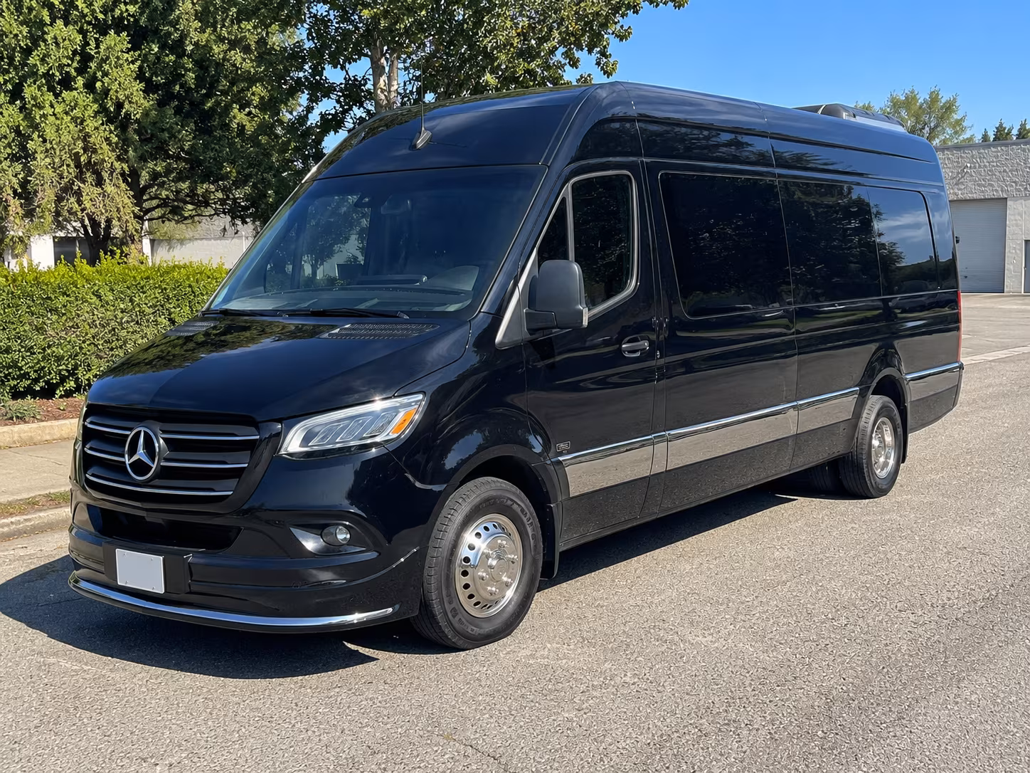Fresno Corporate Transportation party bus exterior