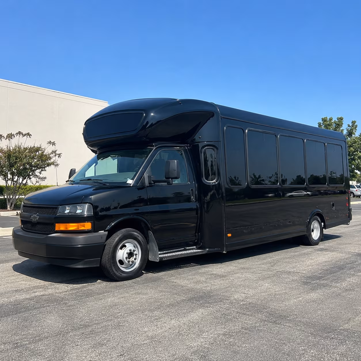 Fresno Private Event Transportation onboard seating