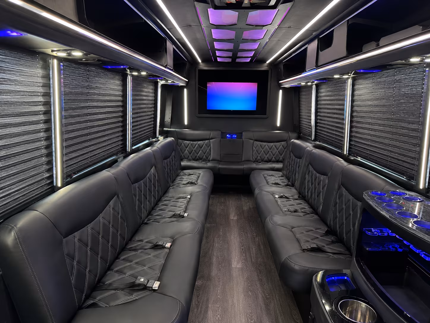 Fresno Prom & Homecoming Transportation onboard seating