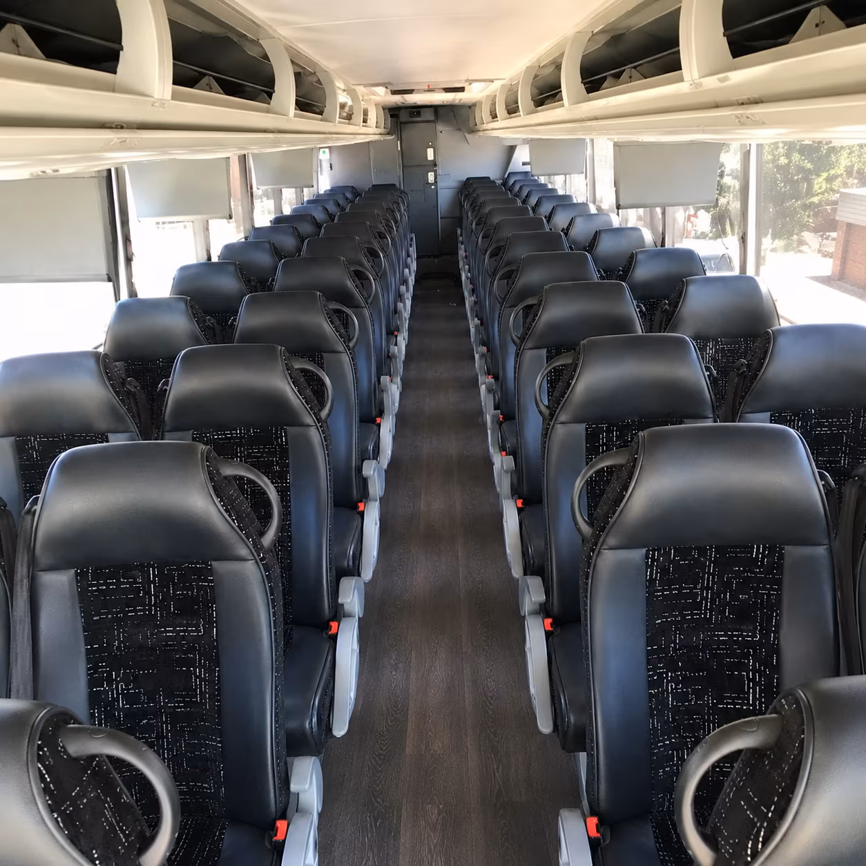 Fresno School Event Transportation party bus exterior