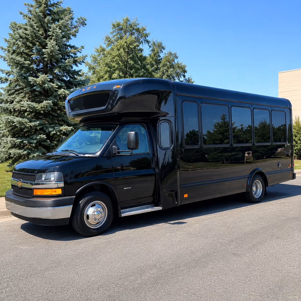 Fresno Winery Tour & Pub Crawl Transportation party bus exterior