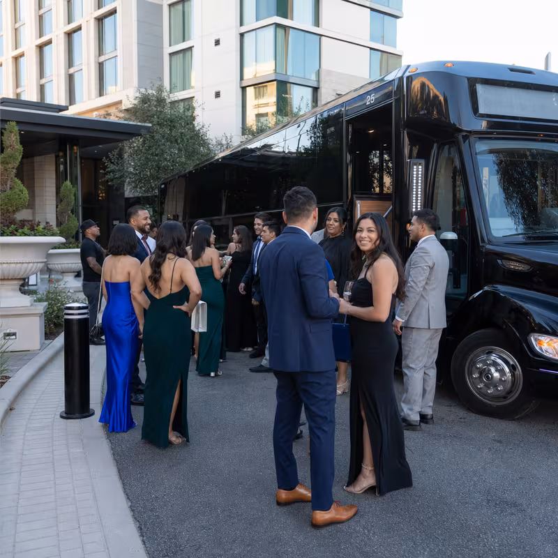 Private event transportation