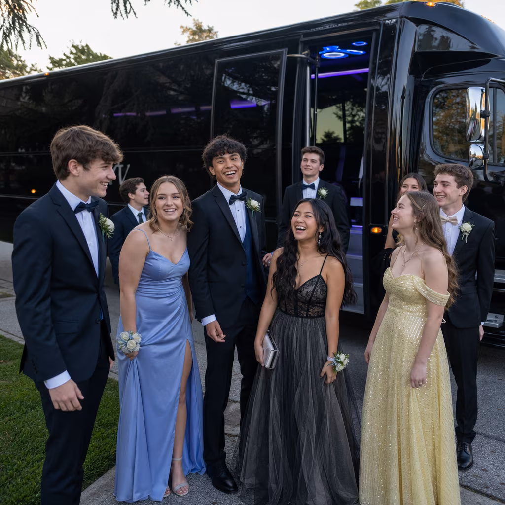 Clovis Prom Party Bus Rental