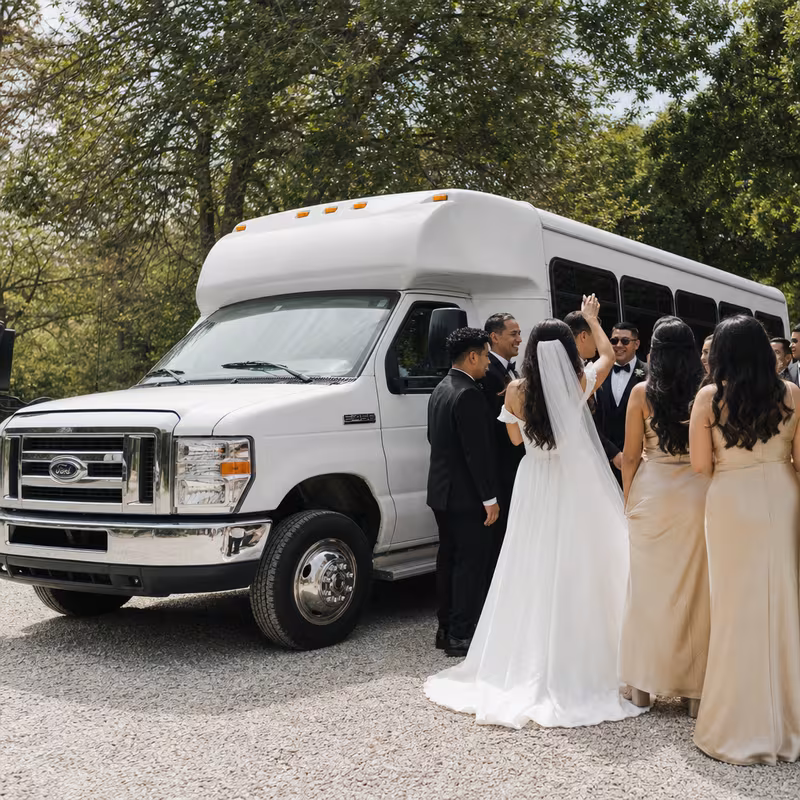 Fresno Wedding Transportation fleet vehicle